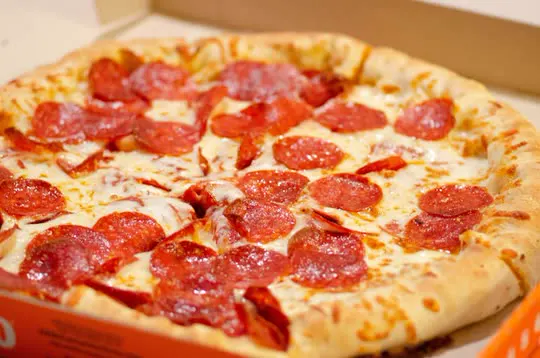Pizza pepperoni w Nowym Jorku